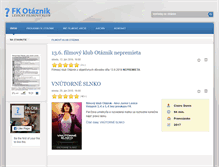Tablet Screenshot of fkotaznik.sk